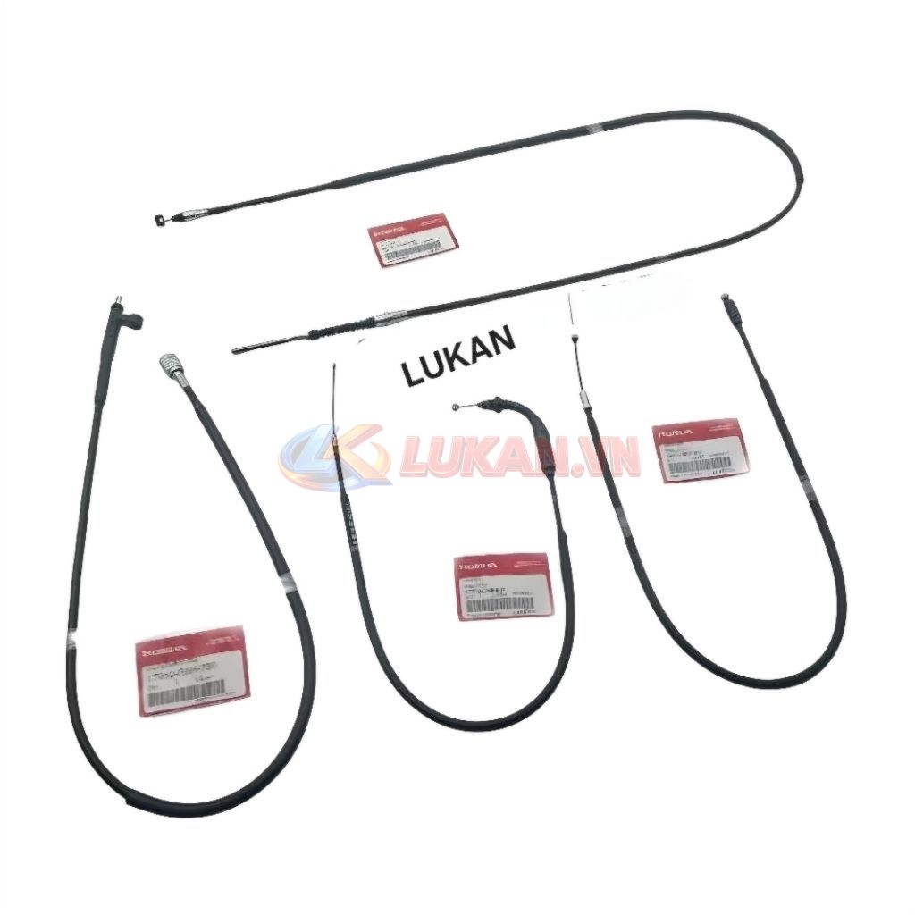 Full bộ 4 dây ga, công tơ mét, thắng xe DREAM Thái zin chính hãng - Ảnh 2