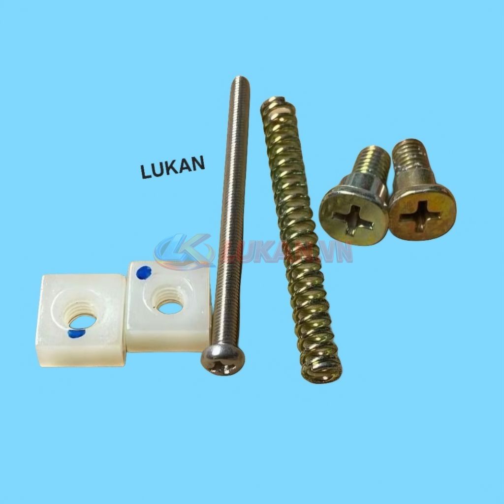 Bộ ốc, vít lò xo chỉnh pha chóa đèn xe DREAM zin chính hãng