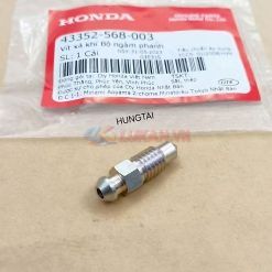 Ốc, vít xã khí heo dầu, phanh thắng đĩa WAVE, FUTURE, WINNER.... zin Honda 43352-568-003