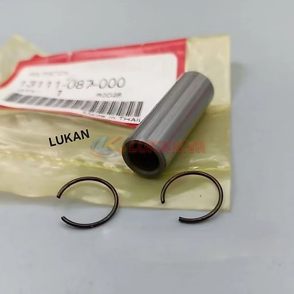 Bộ ắc chốt, phe gài trái piston DREAM, WAVE, FUTURE... zin Honda 13111-087-000 - Ảnh 2
