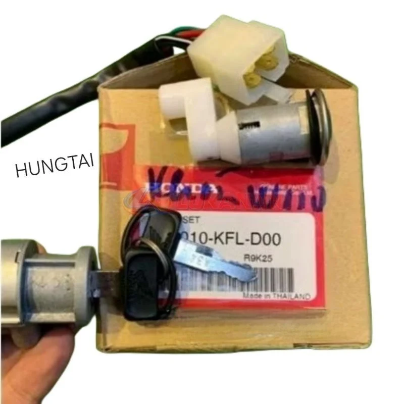 Bộ ổ khóa, công tắc điện xe WAVE Thái zin chính hãng 35010-KFL-D00 - Ảnh 2