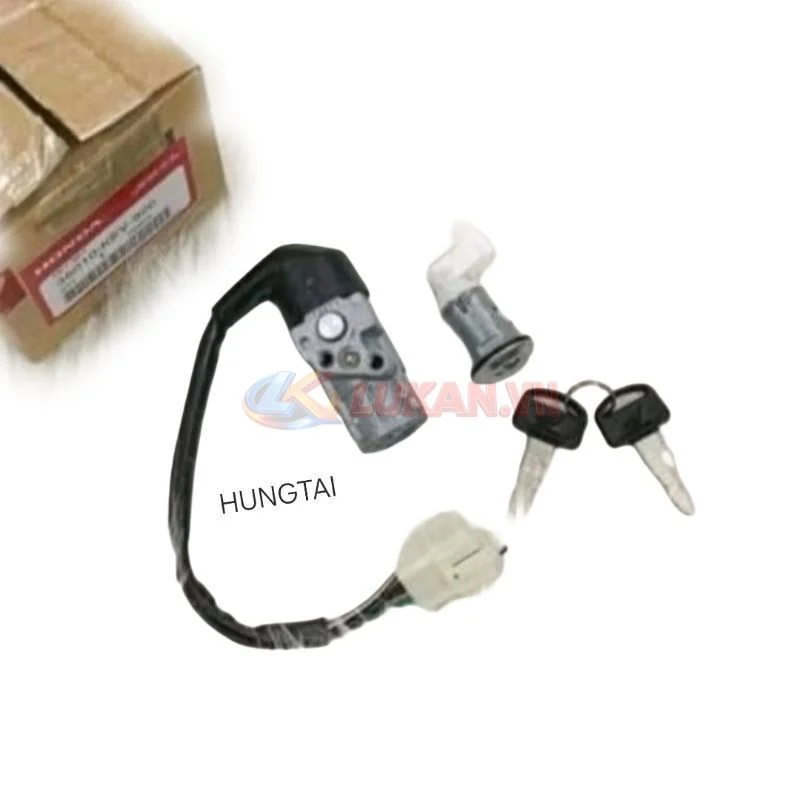 Bộ ổ khóa, công tắc điện xe WAVE Thái zin chính hãng 35010-KFL-D00 - Ảnh 3