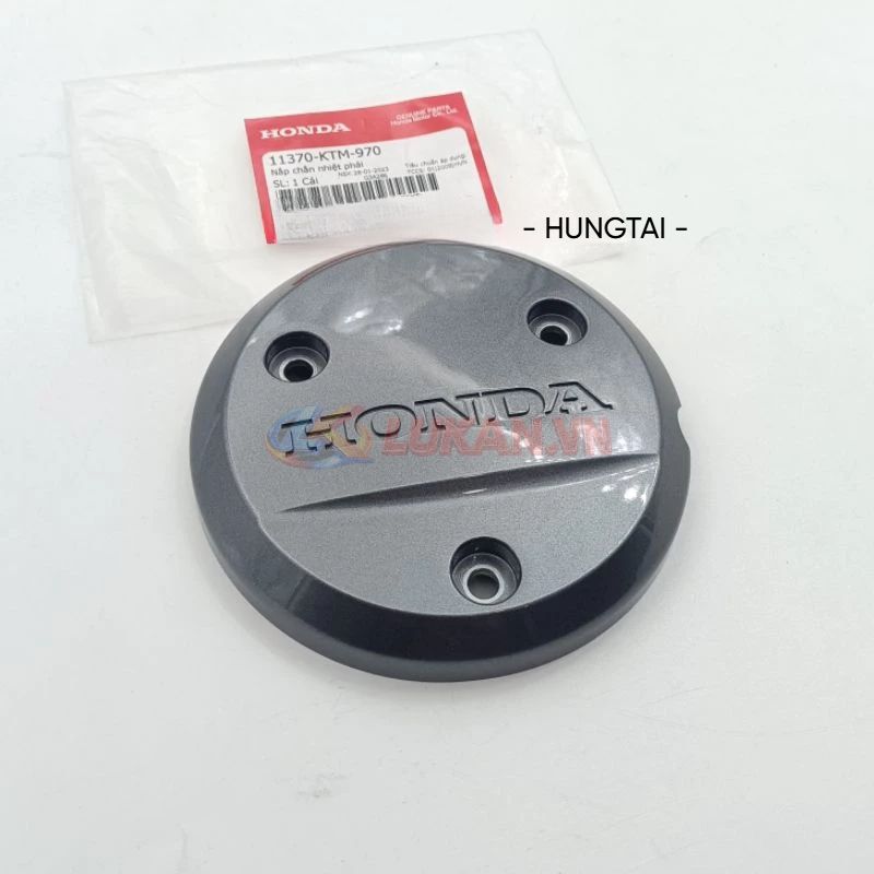Nắp nhựa ốp chắn nhiệt, lốc nồi côn phải FUTURE NEO, X 125... zin Honda 11370-KTM-970 - Ảnh 3