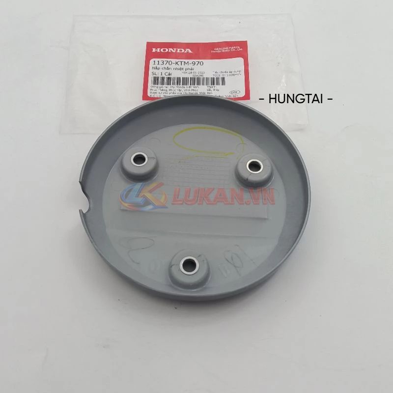 Nắp nhựa ốp chắn nhiệt, lốc nồi côn phải FUTURE NEO, X 125... zin Honda 11370-KTM-970 - Ảnh 4