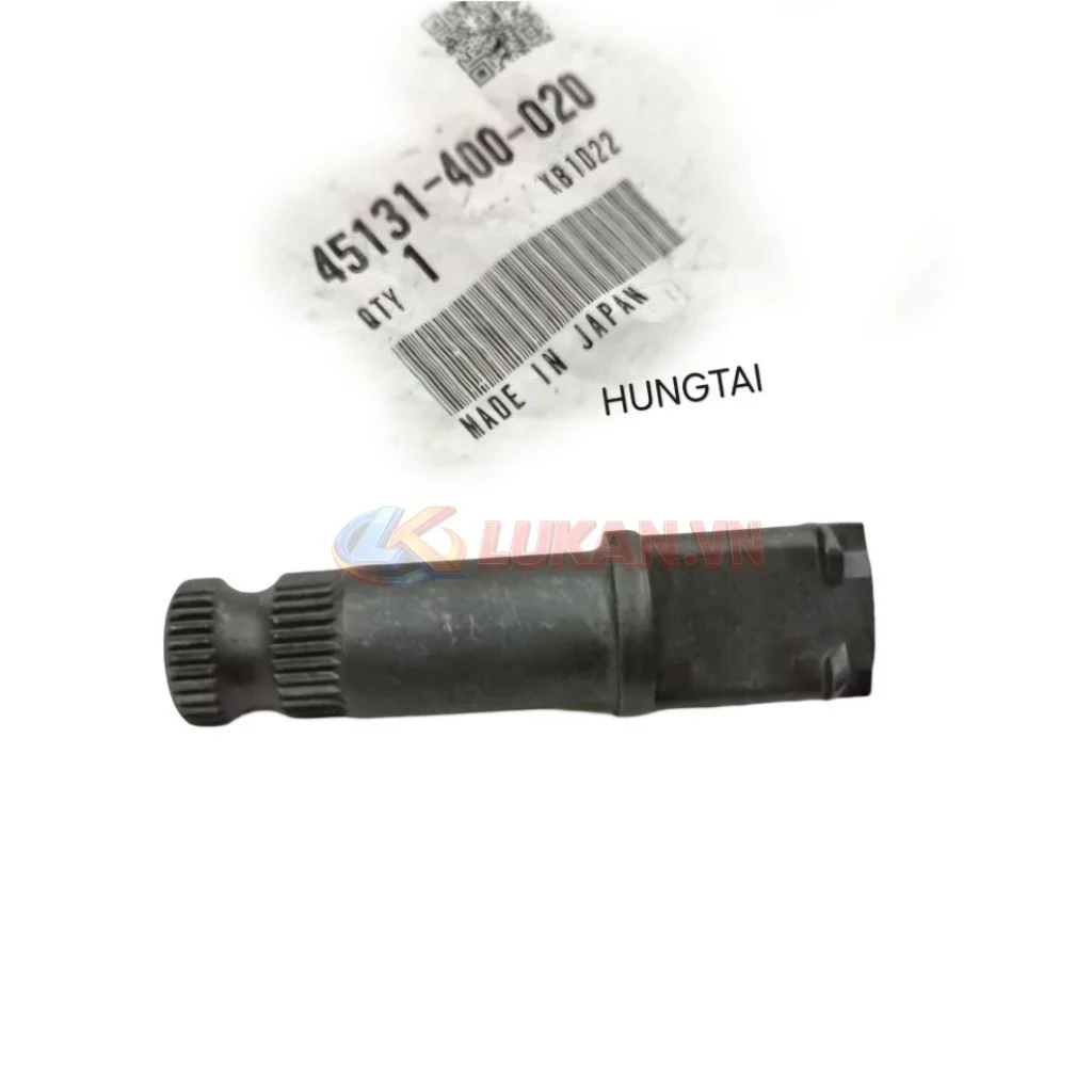 Trục cốt má phanh đùm sau đen xe DREAM Thái zin Japan 45131-400-020 - Ảnh 2