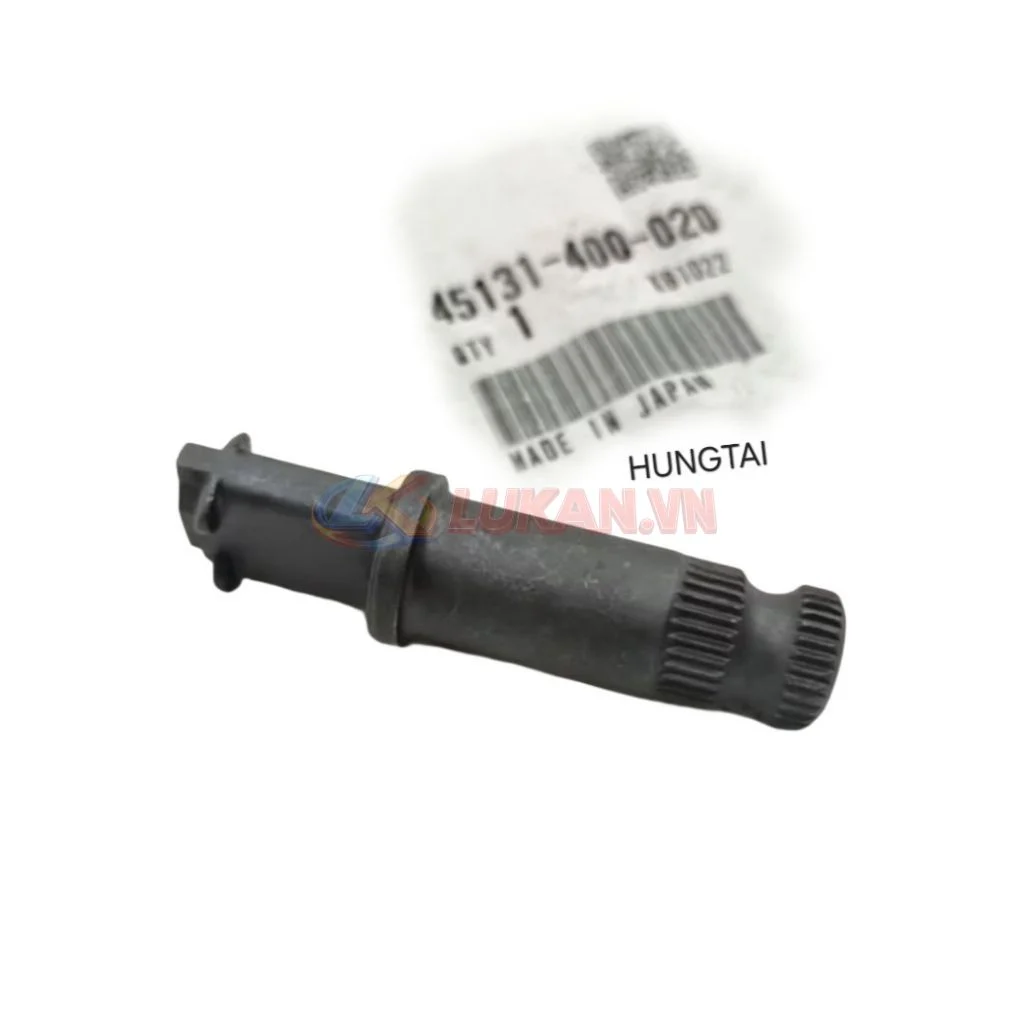 Trục cốt má phanh đùm sau đen xe DREAM Thái zin Japan 45131-400-020 - Ảnh 3