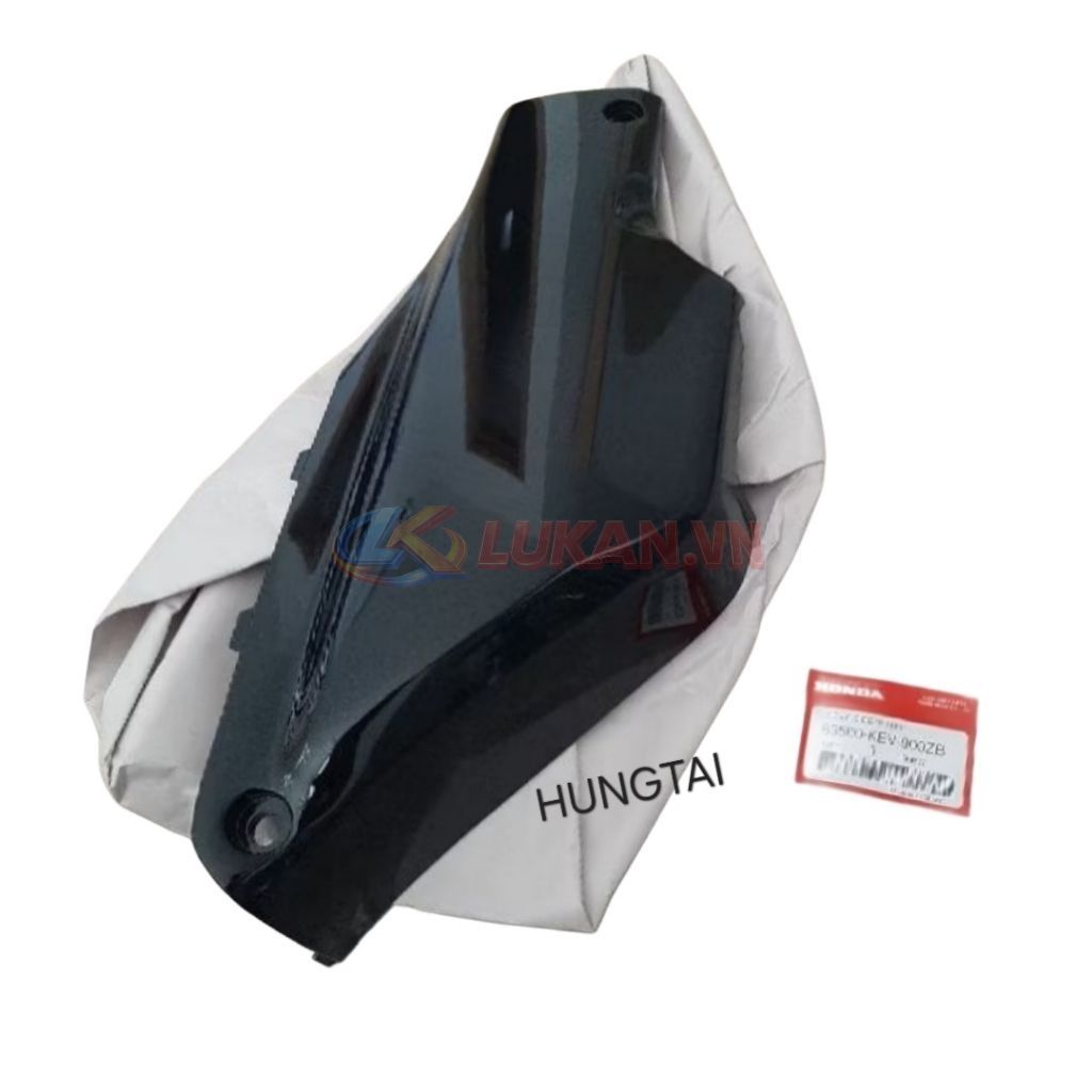 Cốp nhựa bên phải, ốp bụng xe WAVE Thái đen zin chính hãng - Ảnh 2