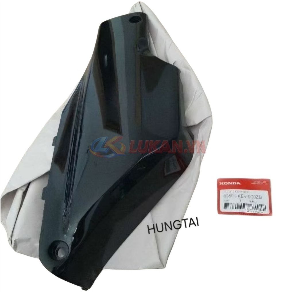 Cốp nhựa bên phải, ốp bụng xe WAVE Thái đen zin chính hãng - Ảnh 3