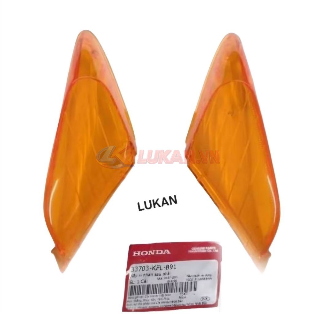 Cặp nắp chụp, ốp võ xi nhan cam đèn hậu FUTURE 1 đời đầu zin 33703-KFL-891 - Ảnh 3