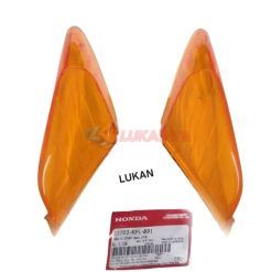 Cặp nắp chụp, ốp võ xi nhan cam đèn hậu FUTURE 1 đời đầu zin 33703-KFL-891