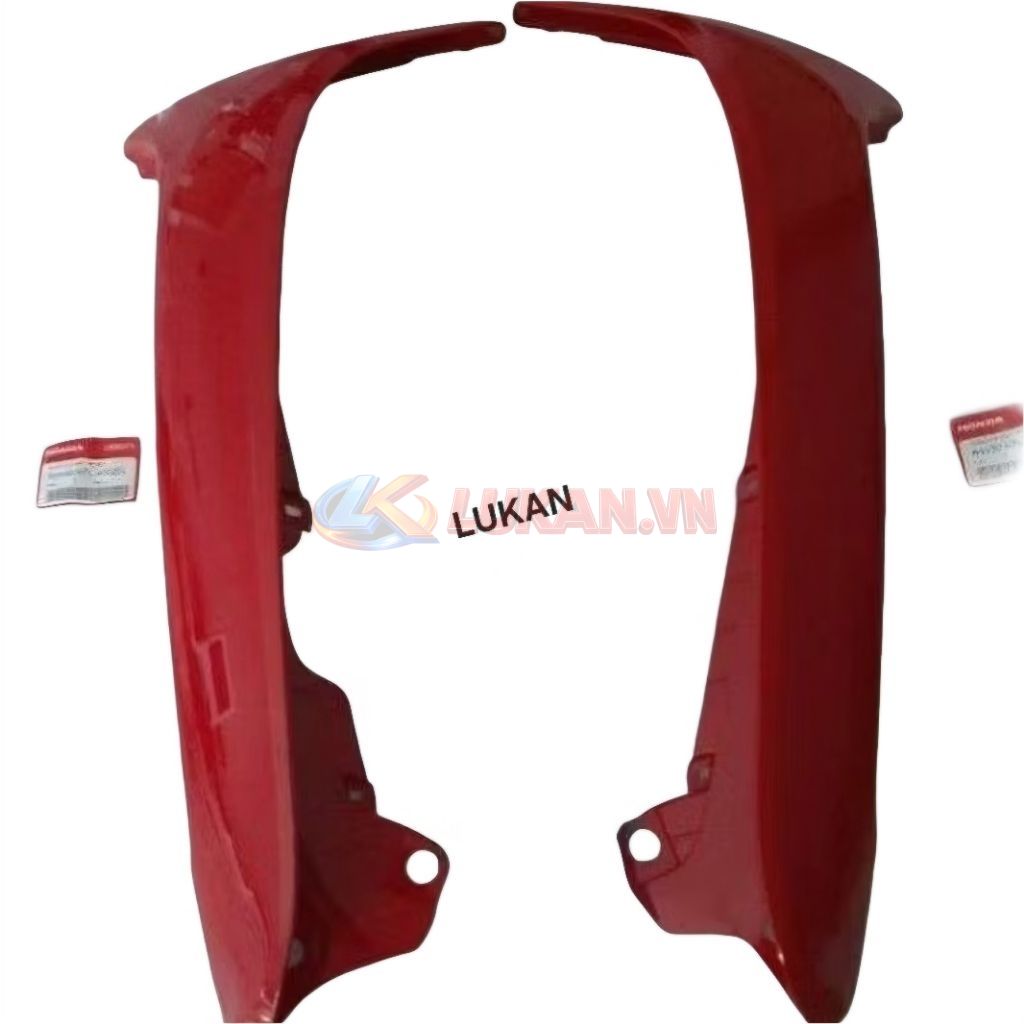 Cặp nhựa bững cánh bững yếm ngoài WAVE Thái Đỏ zin Honda - Ảnh 2