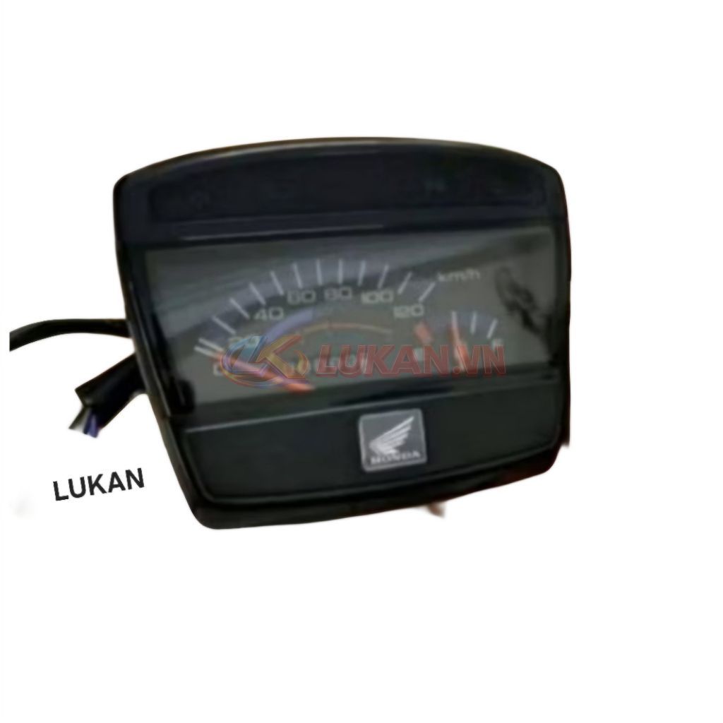 Cụm đồng hồ công tơ mét xe Super DREAM Việt nền tím zin - Ảnh 2