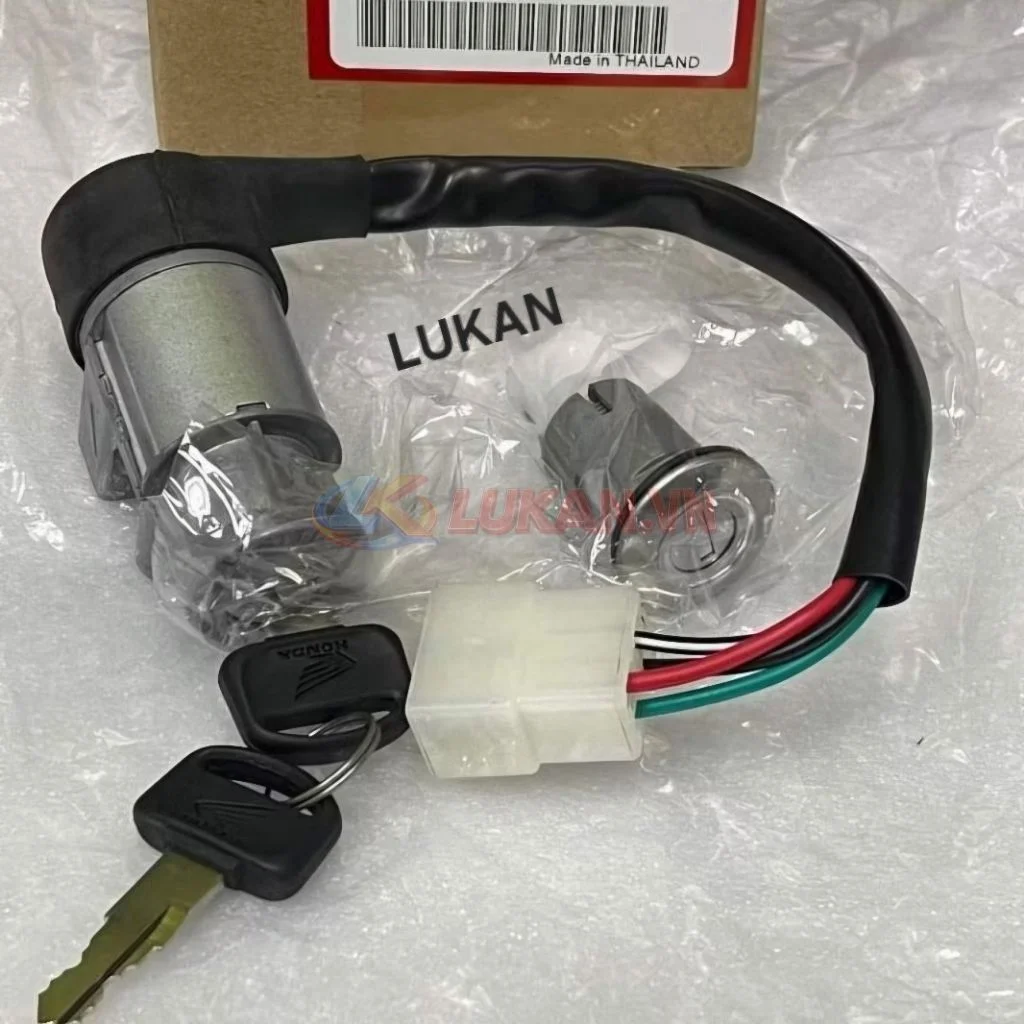 Bộ ổ khóa, công tắc điện xe WAVE Thái zin chính hãng 35010-KFL-D00 - Ảnh 5