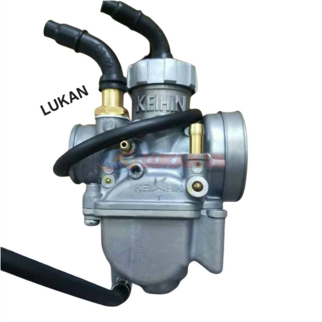 Bình xăng con chế hòa khí xe NOVA dash, LS zin chính hãng Thái 16100-KBP-902