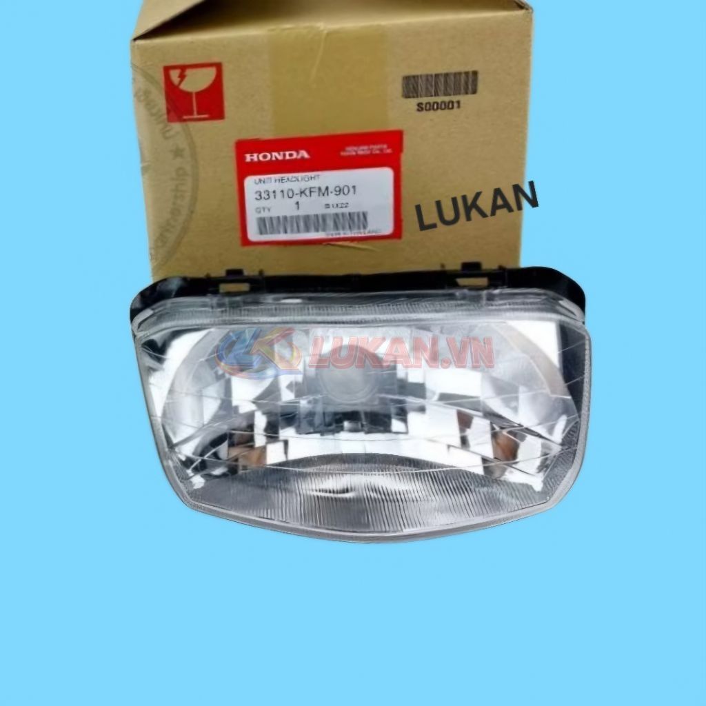 Pha chóa đèn trước xe DREAM Lùn 99 zin chính hãng Thái xịn 33110-KFM-901