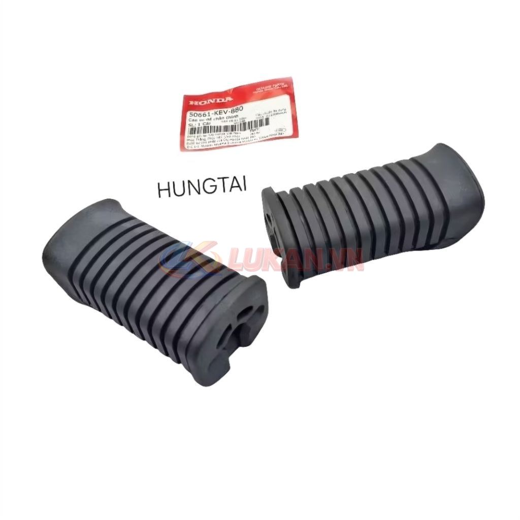 Cặp cao su gác chân giữa xe FUTURE 1 đời đầu zin Honda 50661-KEV-880