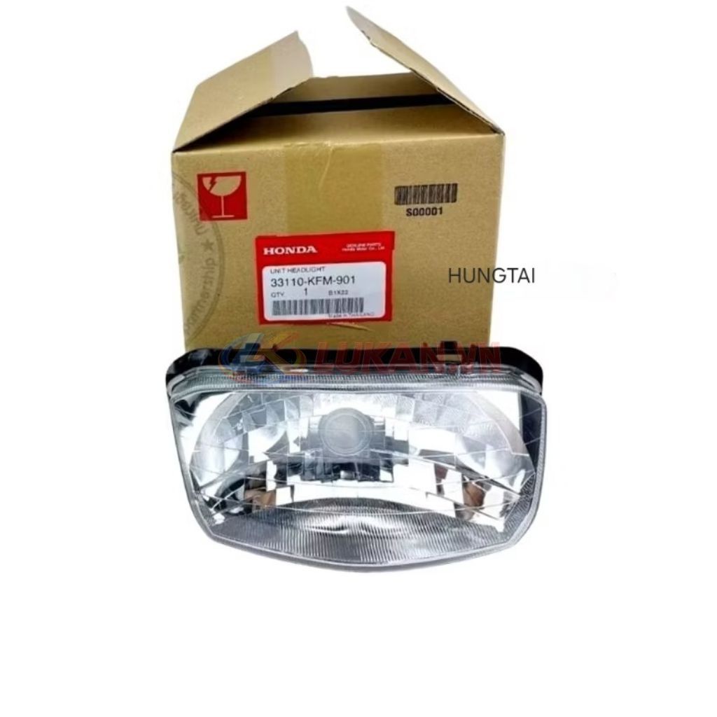 Pha chóa đèn trước xe DREAM Lùn 99 zin chính hãng Thái xịn 33110-KFM-901 - Ảnh 4