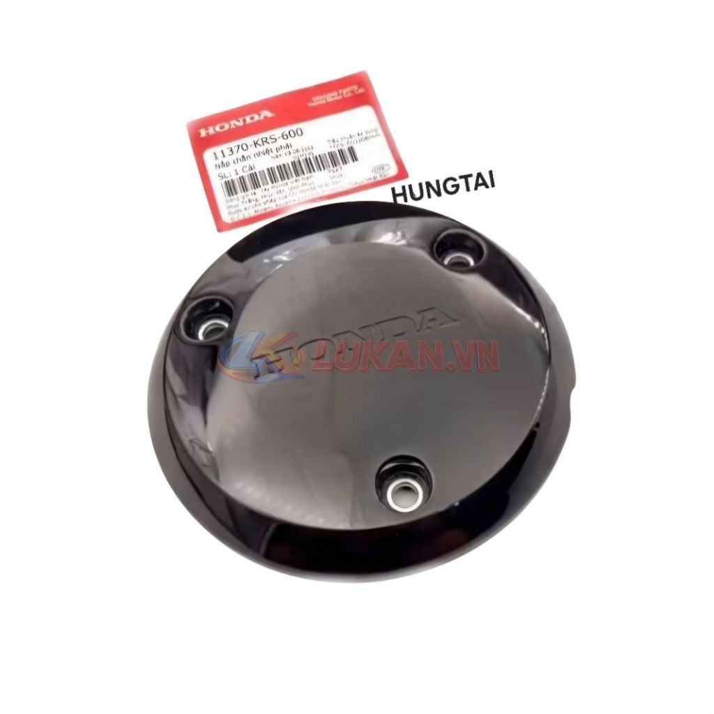Nắp nhựa đậy ốp lốc nồi xe WAVE A, ALPHA, RS 100.... đen zin Honda 11370-KRS-600 - Ảnh 4