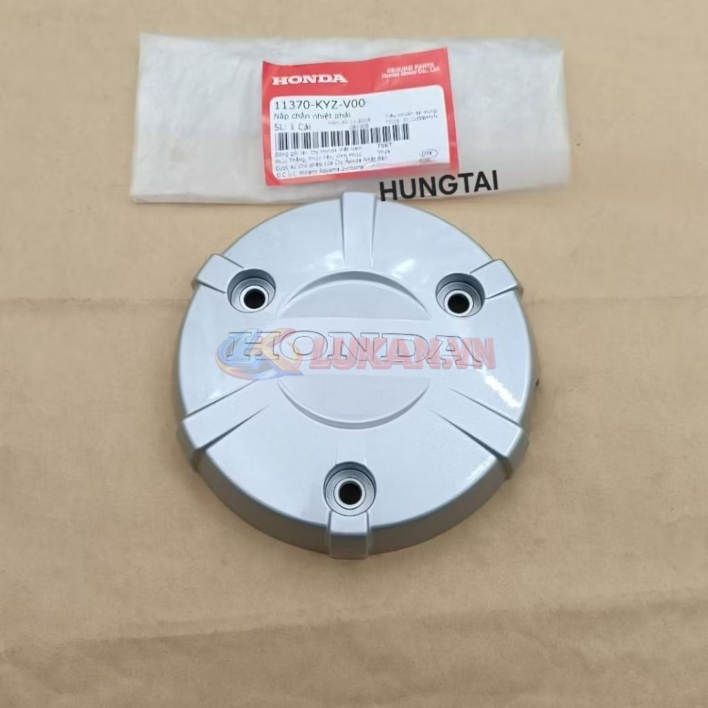 Nắp nhựa ốp lốc nồi côn, chắn nhiệt FUTURE MẬP 125 Bạc zin 11370-KYZ-V00