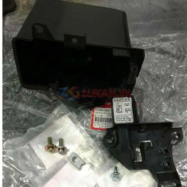 Hộp nhựa đựng bình ắc quy xe DREAM luôn ốc zin Honda