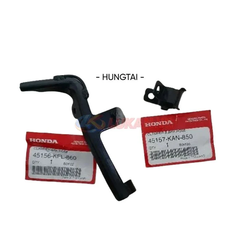 2 pass kẹp dây dầu trước xe WAVE Thái, ZX, FUTURE 1 zin Honda 45156-KFL-860, 45157-KFL-850 - Ảnh 4