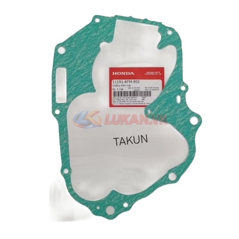 Gioăng, ron lốc máy giữa DREAM, WAVE, FUTURE... zin Honda 11191-KFM-902 - Ảnh 3