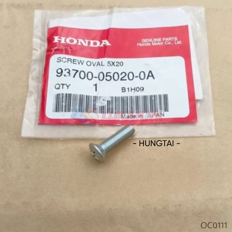 Ốc, vít bắt dây công tơ mét, đồng hồ DREAM, WAVE, FUTURE... zin 5x20 93700-05020-0A, 93700-050-200A - Ảnh 4