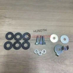 Bộ ốc đệm cao su, ghi đông sọ khỉ WAVE Thái, ZX, FUTURE 1 zin Honda