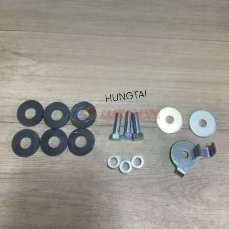 Bộ ốc đệm cao su, ghi đông sọ khỉ WAVE Thái, ZX, FUTURE 1 zin Honda