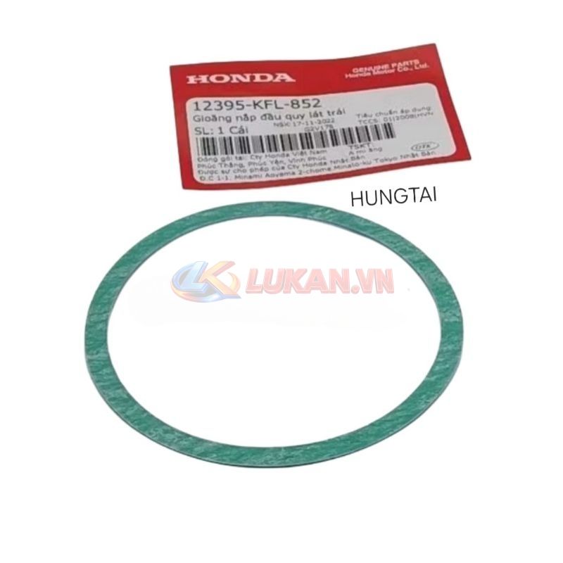 Gioăng, ron nắp cam tròn đầu quylat DREAM, WAVE, FUTURE 1... zin 12395-KFL-852 - Ảnh 4