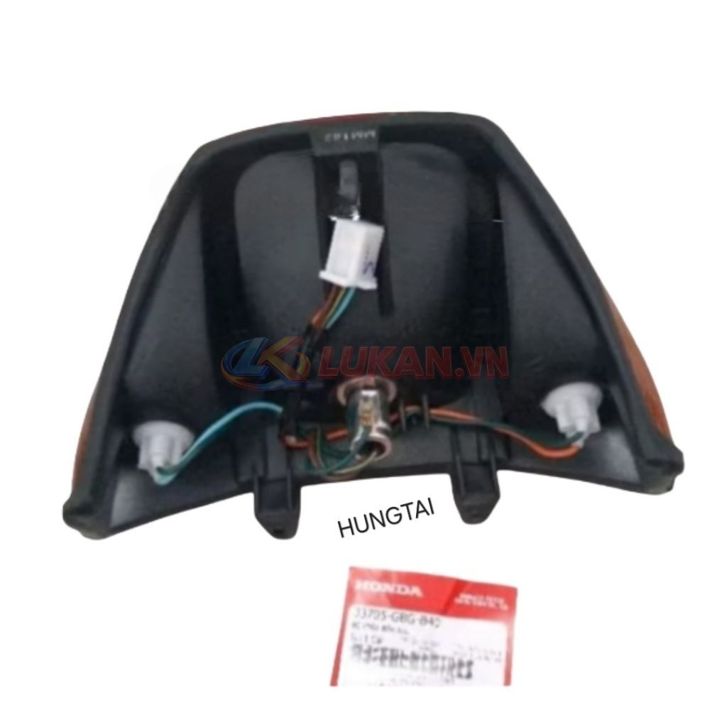 Cụm đuôi đèn hậu, lái Stop xe DREAM Thái, Super đời đầu zin Honda 33705-GBG-B40 - Ảnh 2