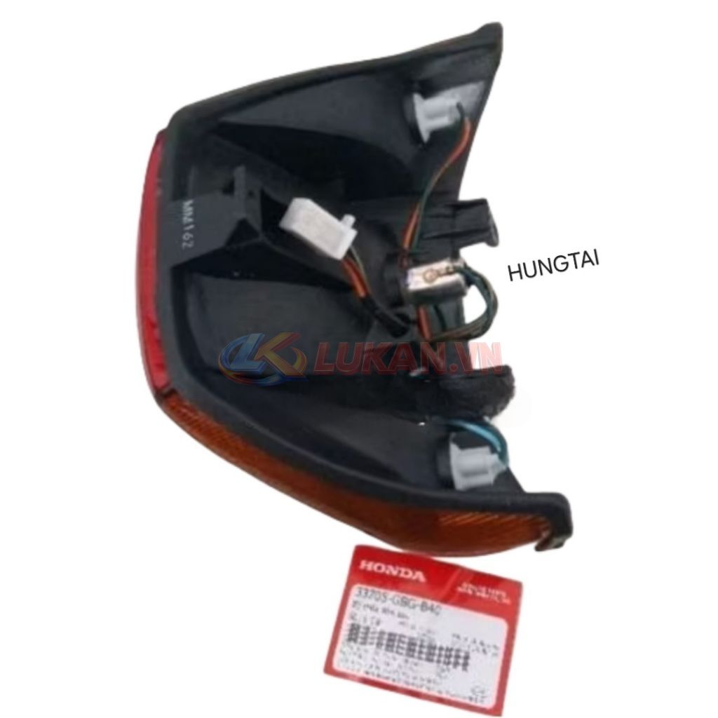 Cụm đuôi đèn hậu, lái Stop xe DREAM Thái, Super đời đầu zin Honda 33705-GBG-B40 - Ảnh 3