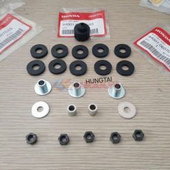 Bộ ốc đệm cao su bản lề yên WAVE Thái, ALPHA, FUTURE 1... zin Honda