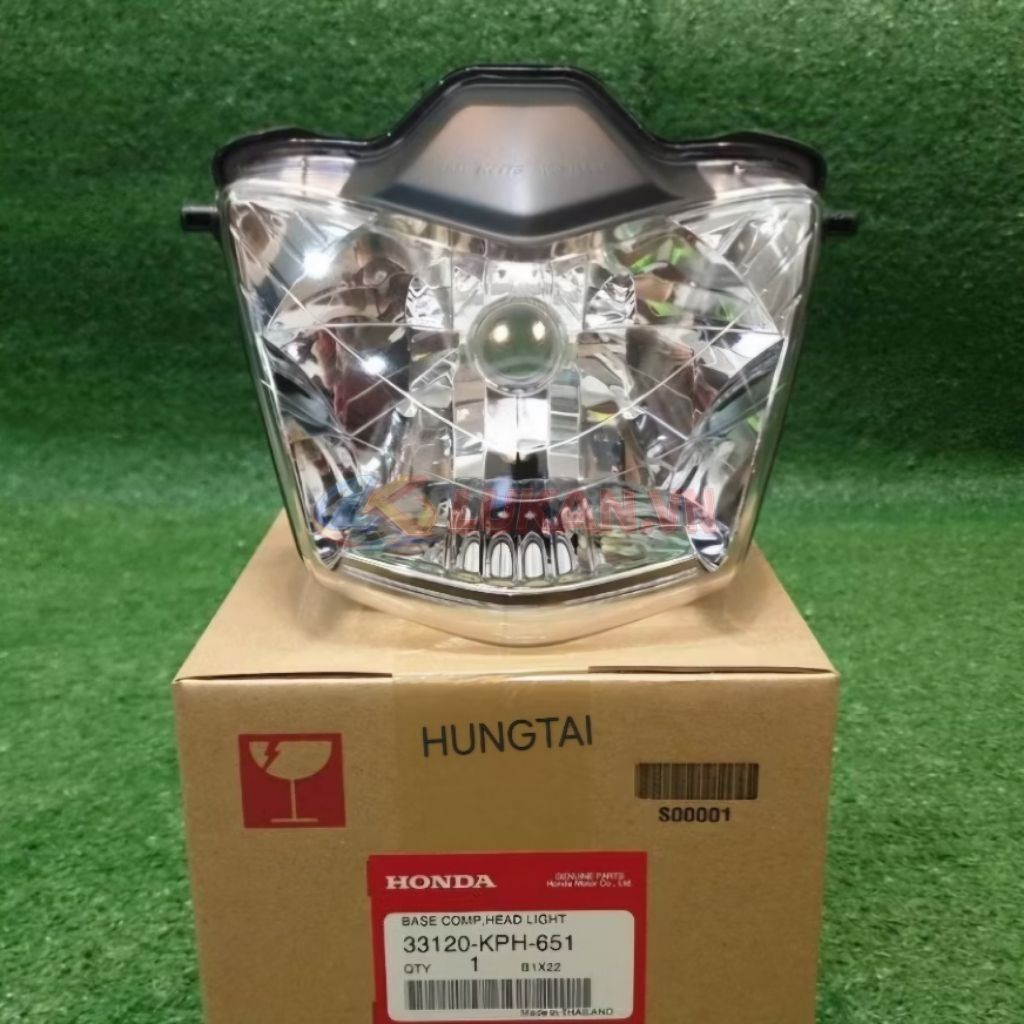 Pha chóa đèn trước xe FUTURE 2, WAVE 125 zin chính hãng 33120-KPH-651