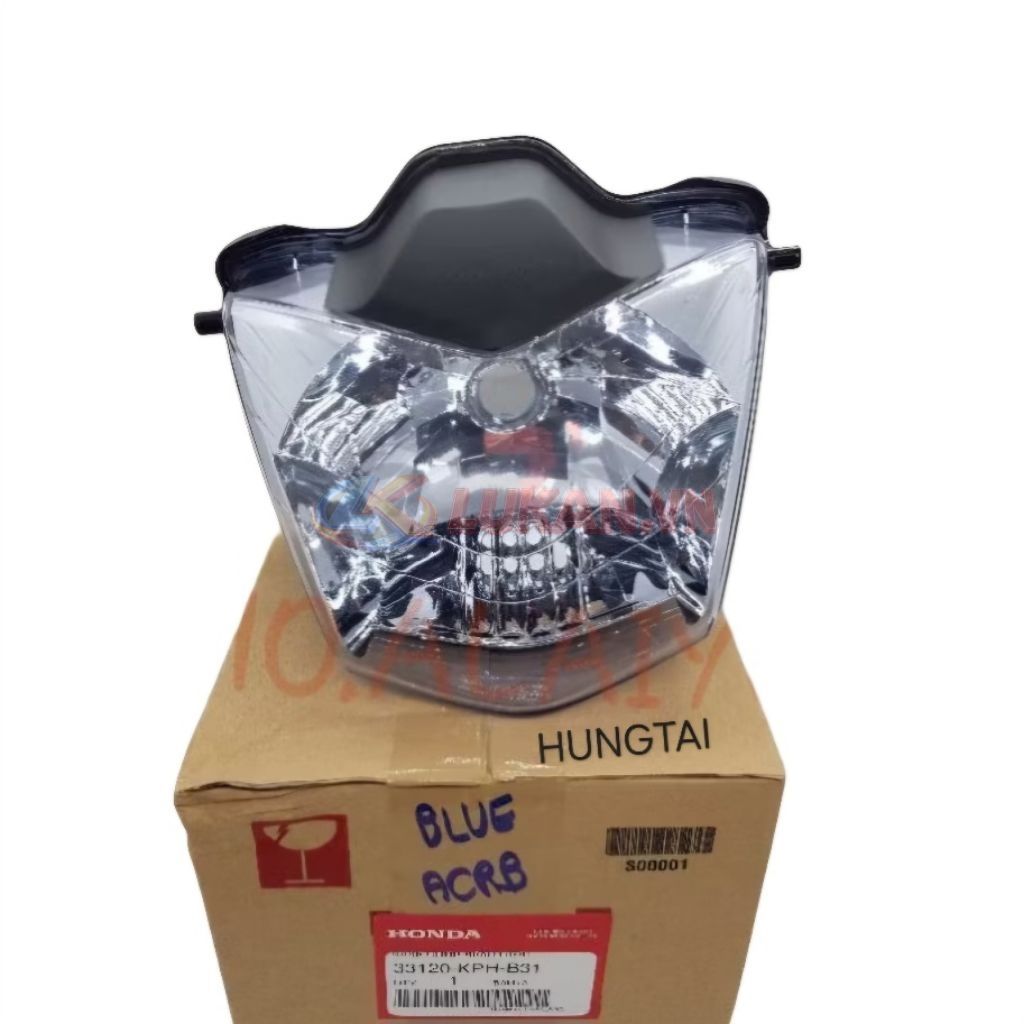 Pha chóa đèn trước xe FUTURE 2, WAVE 125 zin chính hãng 33120-KPH-651 - Ảnh 4