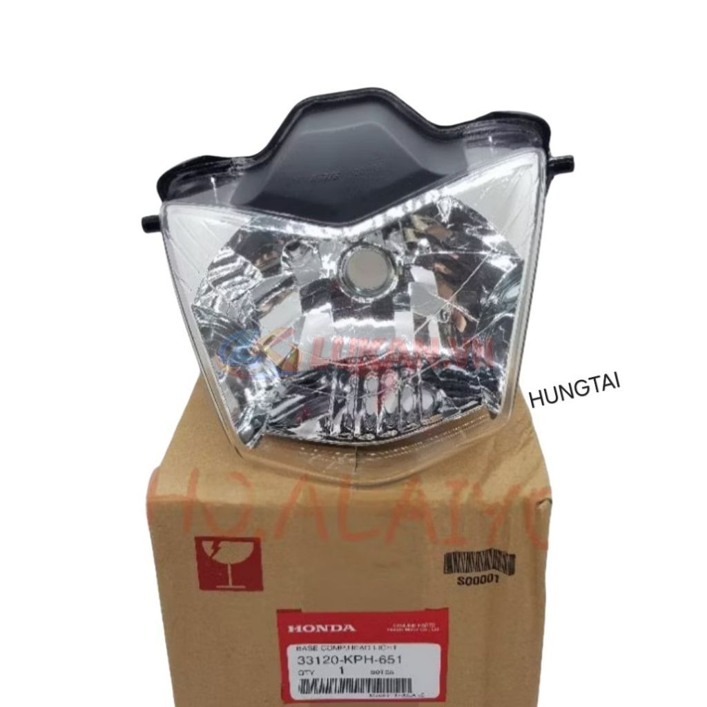 Pha chóa đèn trước xe FUTURE 2, WAVE 125 zin chính hãng 33120-KPH-651 - Ảnh 2