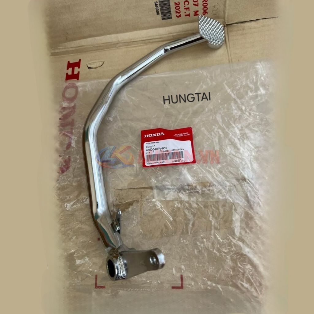 Cần đạp thắng, phanh sau xe WAVE Thái, ALPHA, ZX... zin Honda 46500-KEV-900 - Ảnh 6