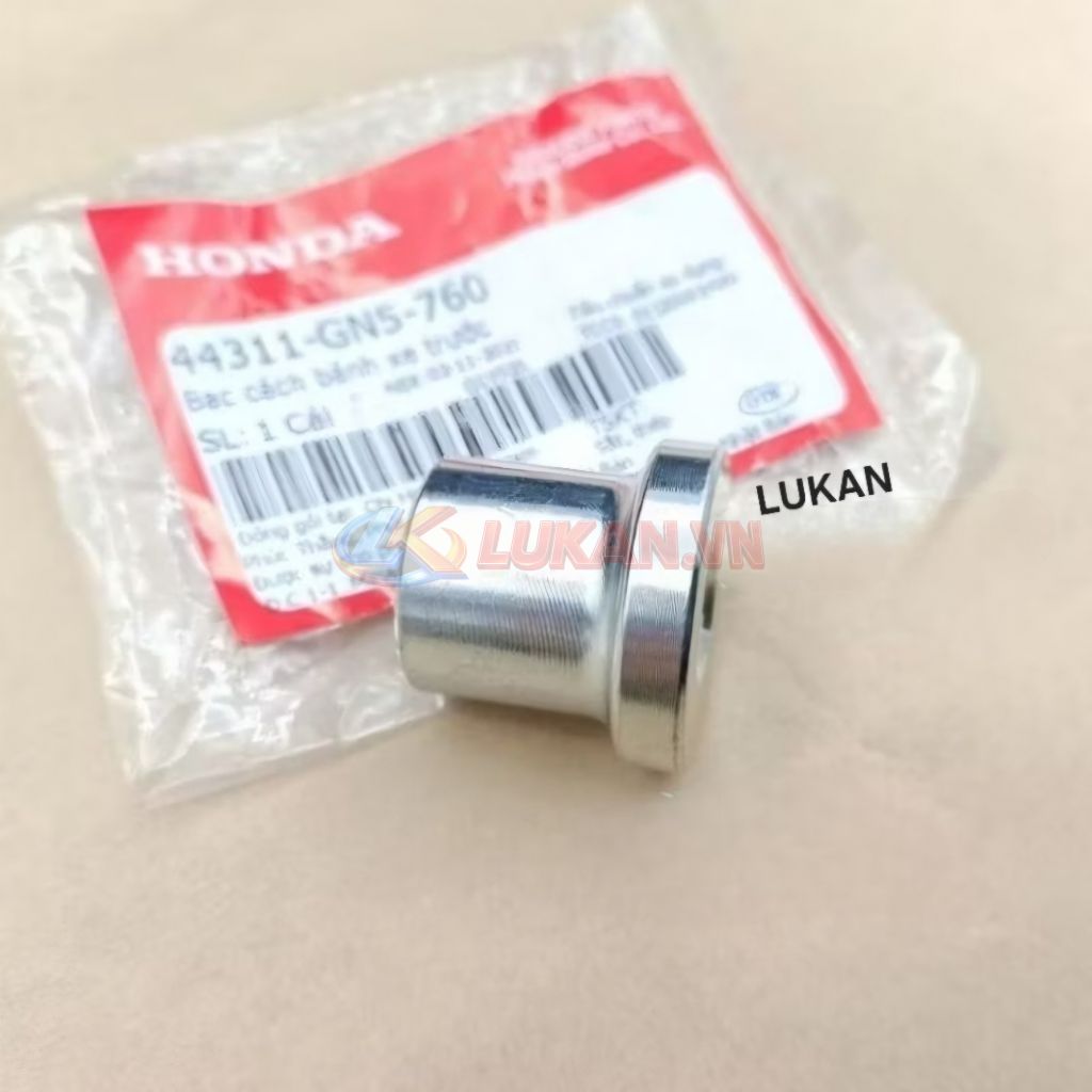 Bạc, Cục canh đùm bánh trước xe DREAM, WAVE... zin Honda 44311-GN5-760 - Ảnh 2