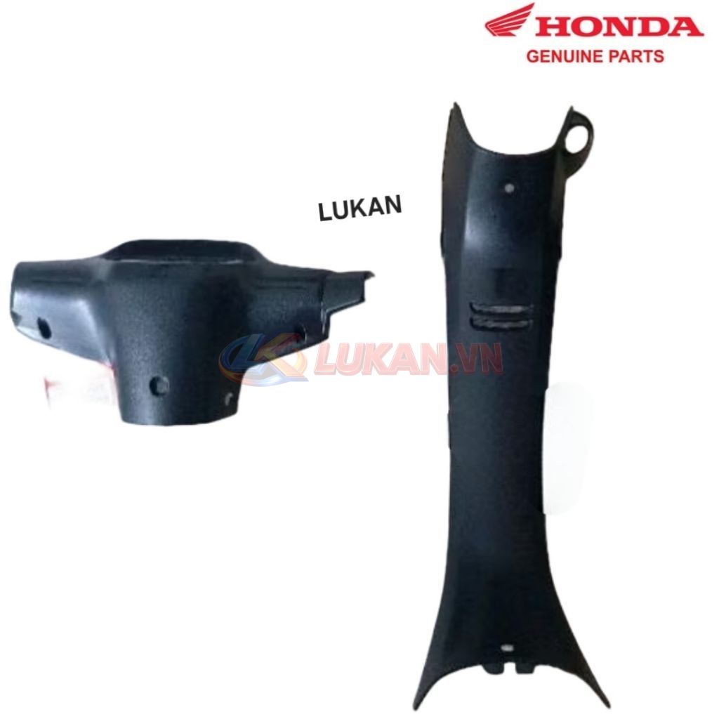 Bộ 3 ốp nhựa đuôi, bợ cổ, sườn xe WAVE Thái zin Honda - Ảnh 2