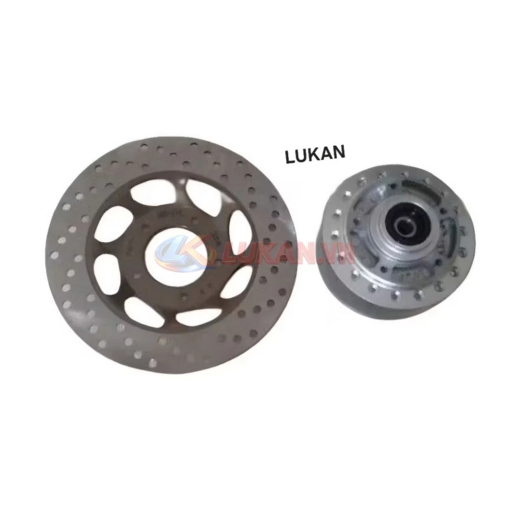 Bộ đĩa thắng, đùm trước WAVE Thái, ZX, FUTURE 1... zin Honda