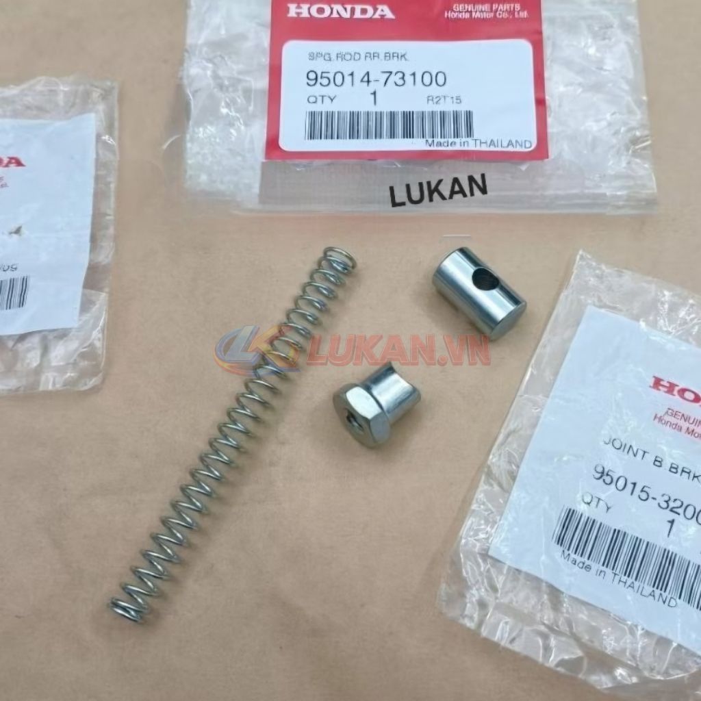 Bộ ốc chặn pass phanh, thắng xe DREAM, WAVE... zin Honda Thái 95014-73100, 95015-32001, 95015-42000