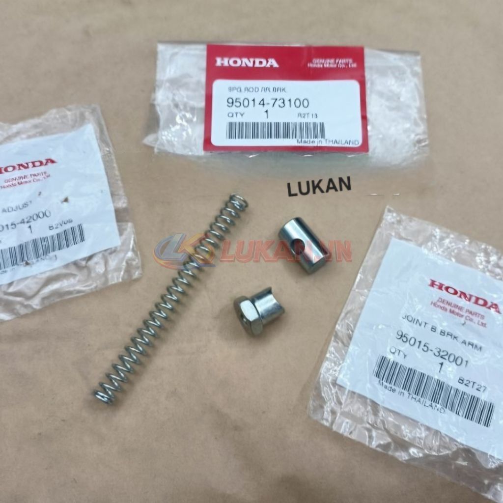 Bộ ốc chặn pass phanh, thắng xe DREAM, WAVE... zin Honda Thái 95014-73100, 95015-32001, 95015-42000 - Ảnh 3