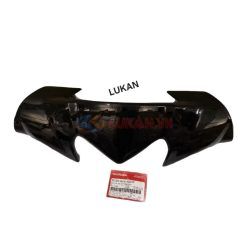 Ốp nhựa, nắp võ đầu đèn trên WAVE S110, RS, RSX...  đen bàn thờ zin 53203-KWW-A00ZQ