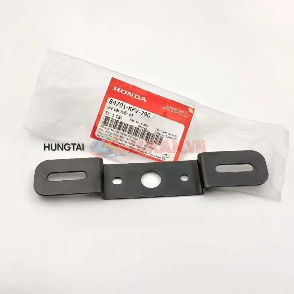 Khung, pass bắt biển số xe DREAM zin chính hãng Honda 84701-KFV-790 - Ảnh 4