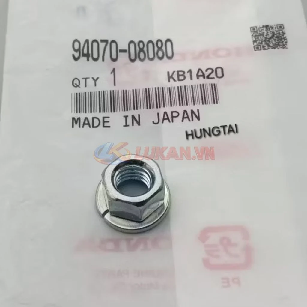 Ốc, tán treo treo pass pô xe DREAM Thái zin Honda Japan 94070-08080