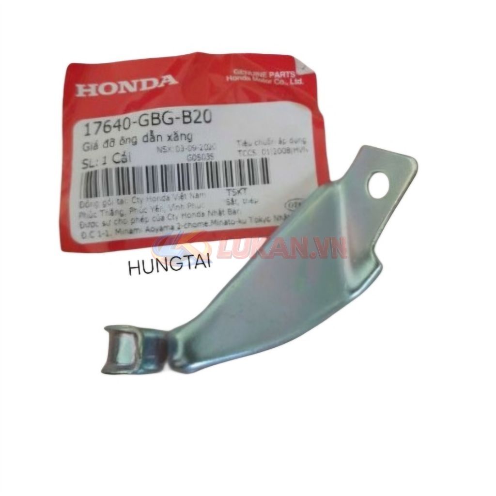Giá pass bắt đỡ ống dẫn xăng xe DREAM, WAVE, FUTURE... zin 17640-GBG-B20