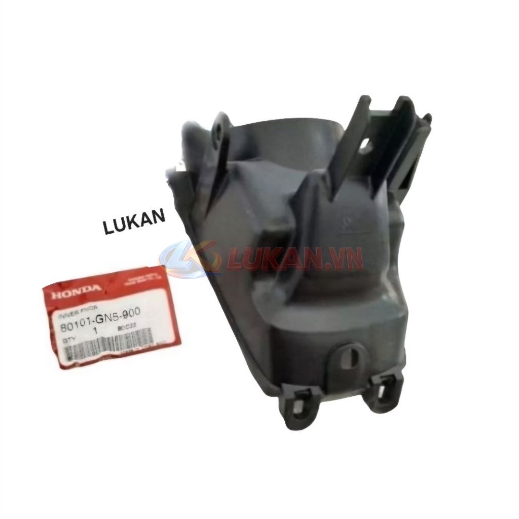 Ốp mu rùa, nhựa đuôi biển số xe DREAM zin Honda thái 80101-GN5-900 - Ảnh 2