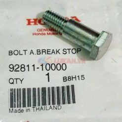 Ốc, bu lông giữ má phanh đùm sau DREAM, WAVE, FUTURE.... zin Honda 92811-10000