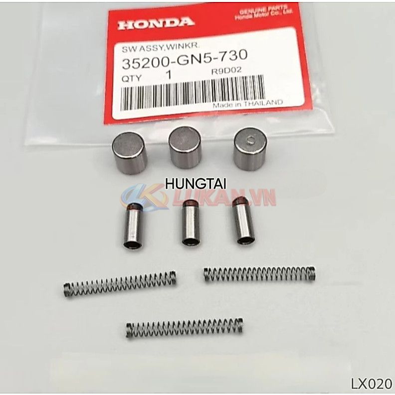 Bộ lò xo, bi thớt đề khởi động xe DREAM, WAVE 100.... zin Honda - Ảnh 2