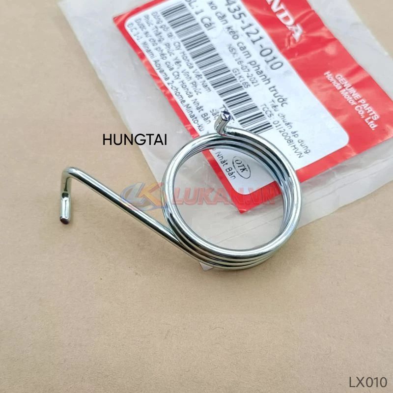 Lò xo kéo pass phanh, càng thắng trước DREAM, WAVE... zin 45435-121-010 - Ảnh 2
